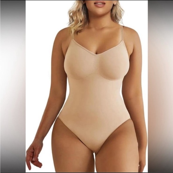 SHAPERX Women's Shapewear Bodysuit Tummy Control Seamless Sculpting NWOT XS/S - Picture 1 of 11